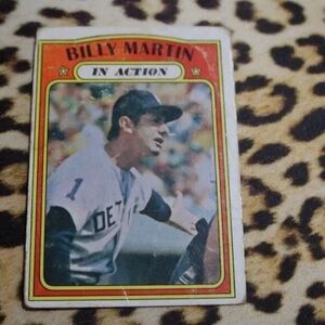 MLB Trading Card - Red and White